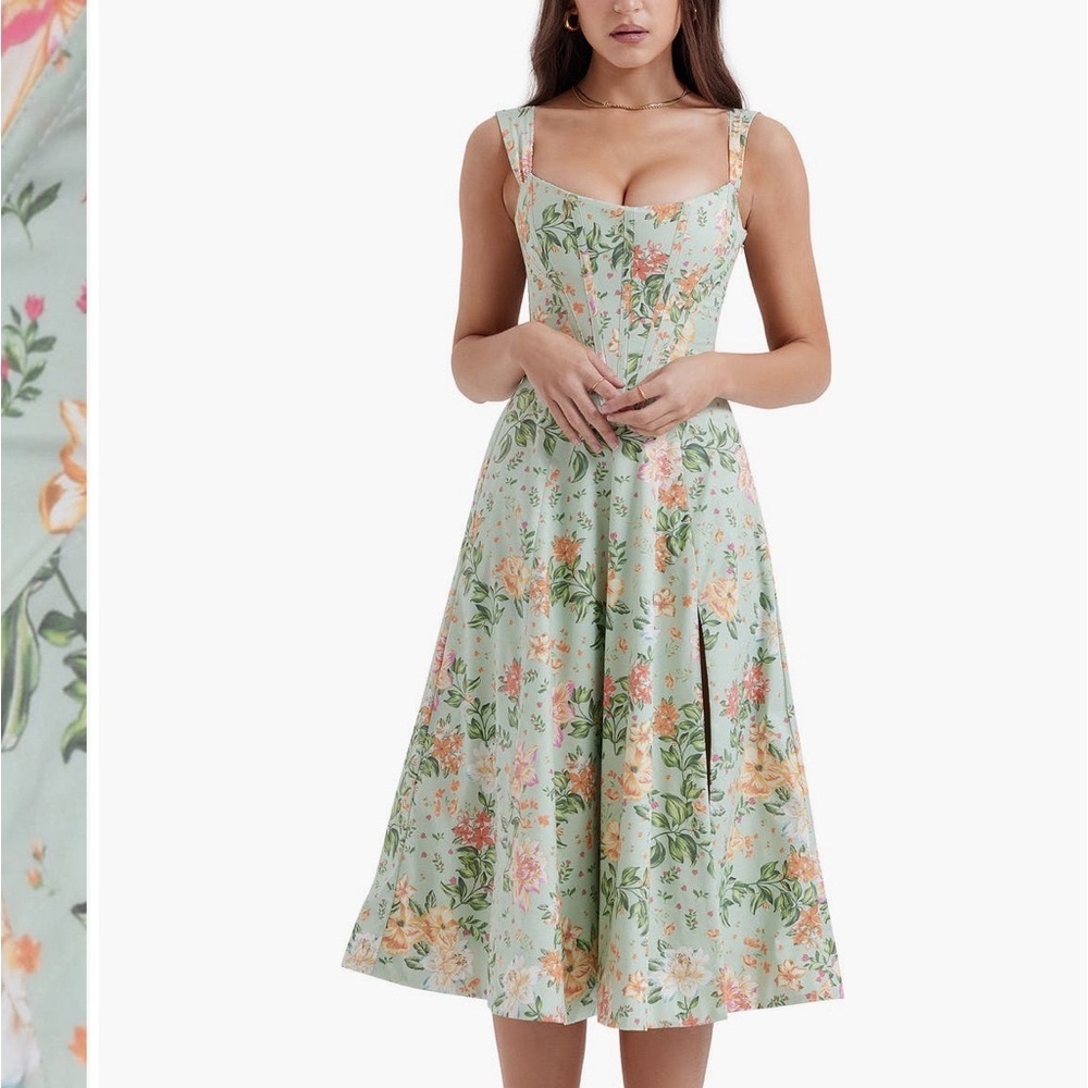 House of CB Mint Green Dress